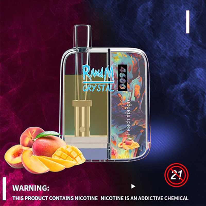 RandM Crystal 4600 Puff 12 Flavors E Cig Electronic Cigarette