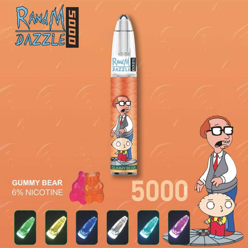 RandM Dazzle 5000 Puff Disposable Atomizer Electronic Cigarette